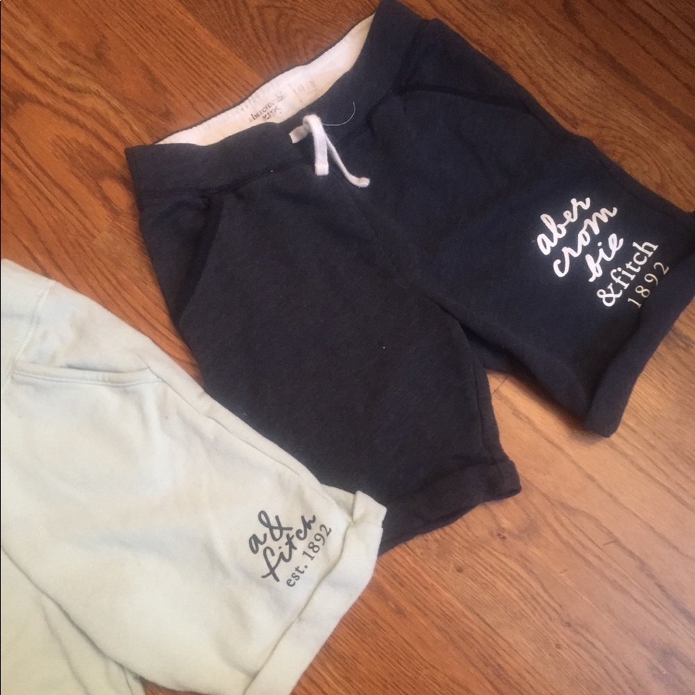 Abercrombie Girls 2 pair of shorts. 11/12